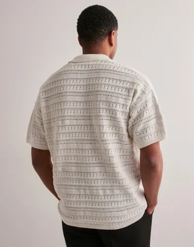 ONLY & SONS Onsgrayson Ds 5 Chochet Polo Knit N Kortärmad piké pikéer herr – bild 3
