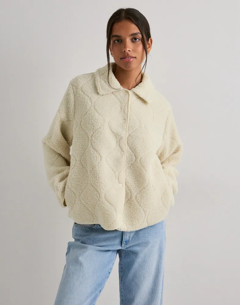 Onlkelly Teddy Quilted Jacket Otw