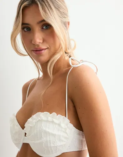 Nelly Ruffle Anglais Push Up Bikini Bra dam – bild 3