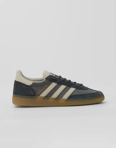 Grå Adidas Originals Handball Spezial låg sneaker med logga på sidan