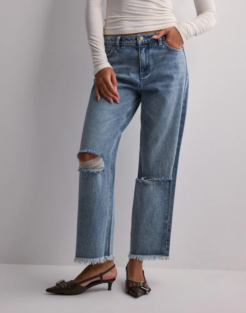 Michael Kors Frayed Distressed Jean jeans dam – bild 2