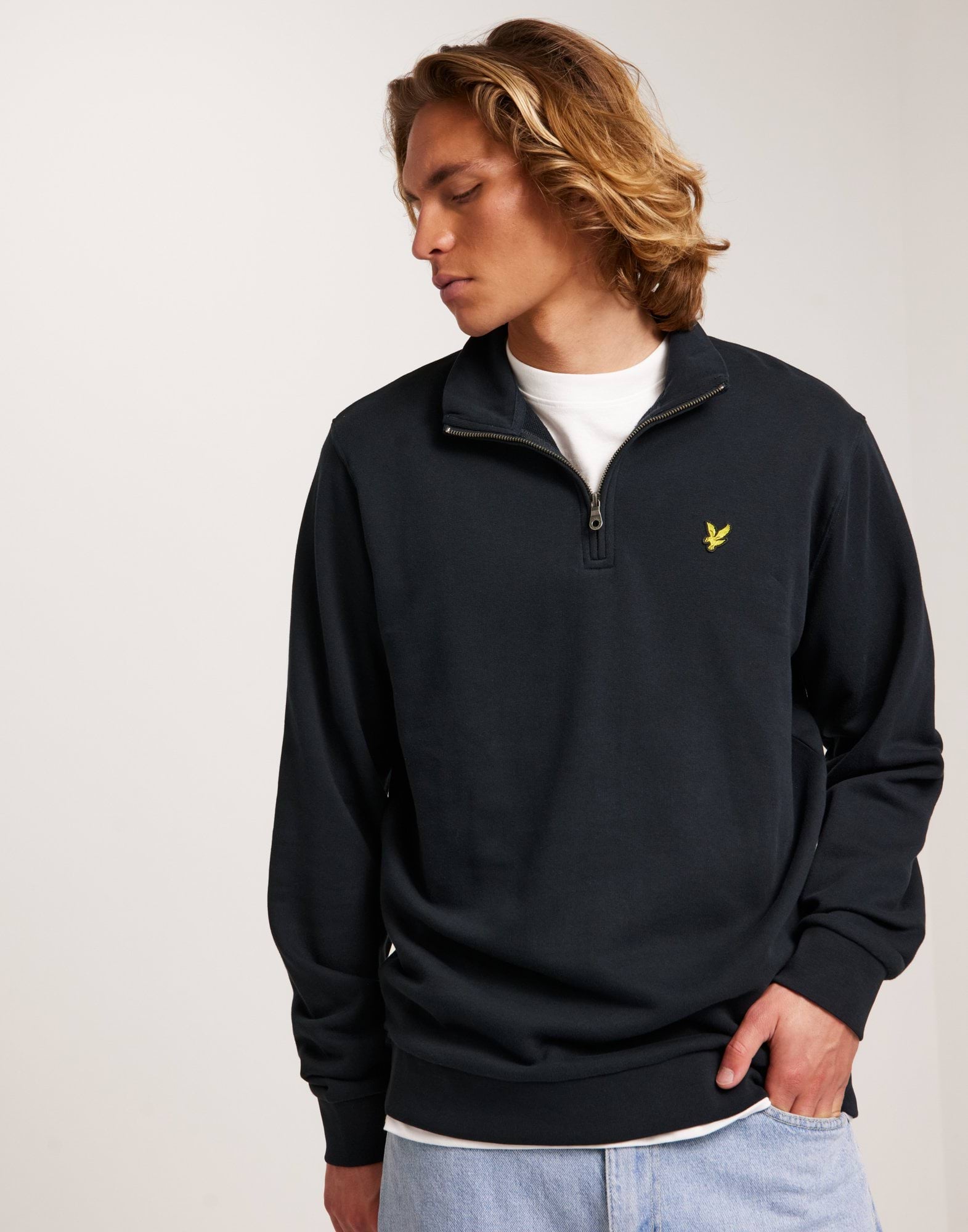 Loopback Quarter Zip Sweat