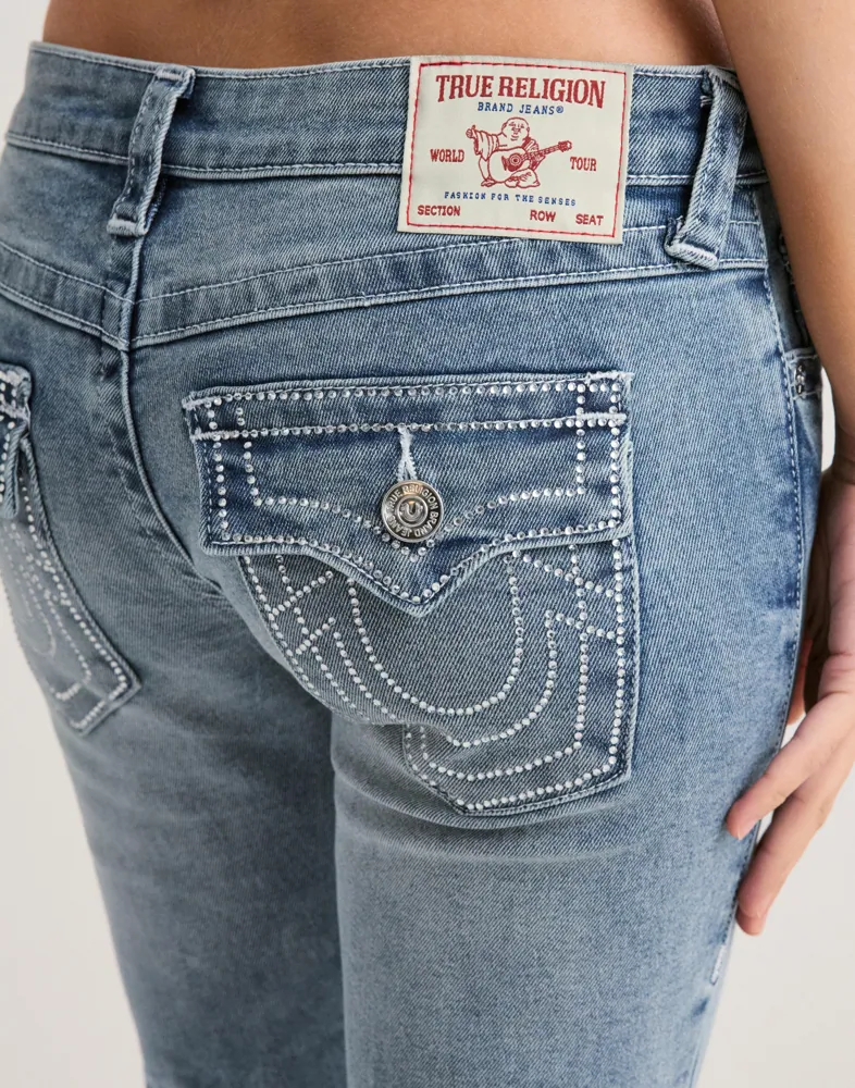 Buy True Religion CRYSTAL JOEY LR FLARE BIG T - *NY*Medium Wash 