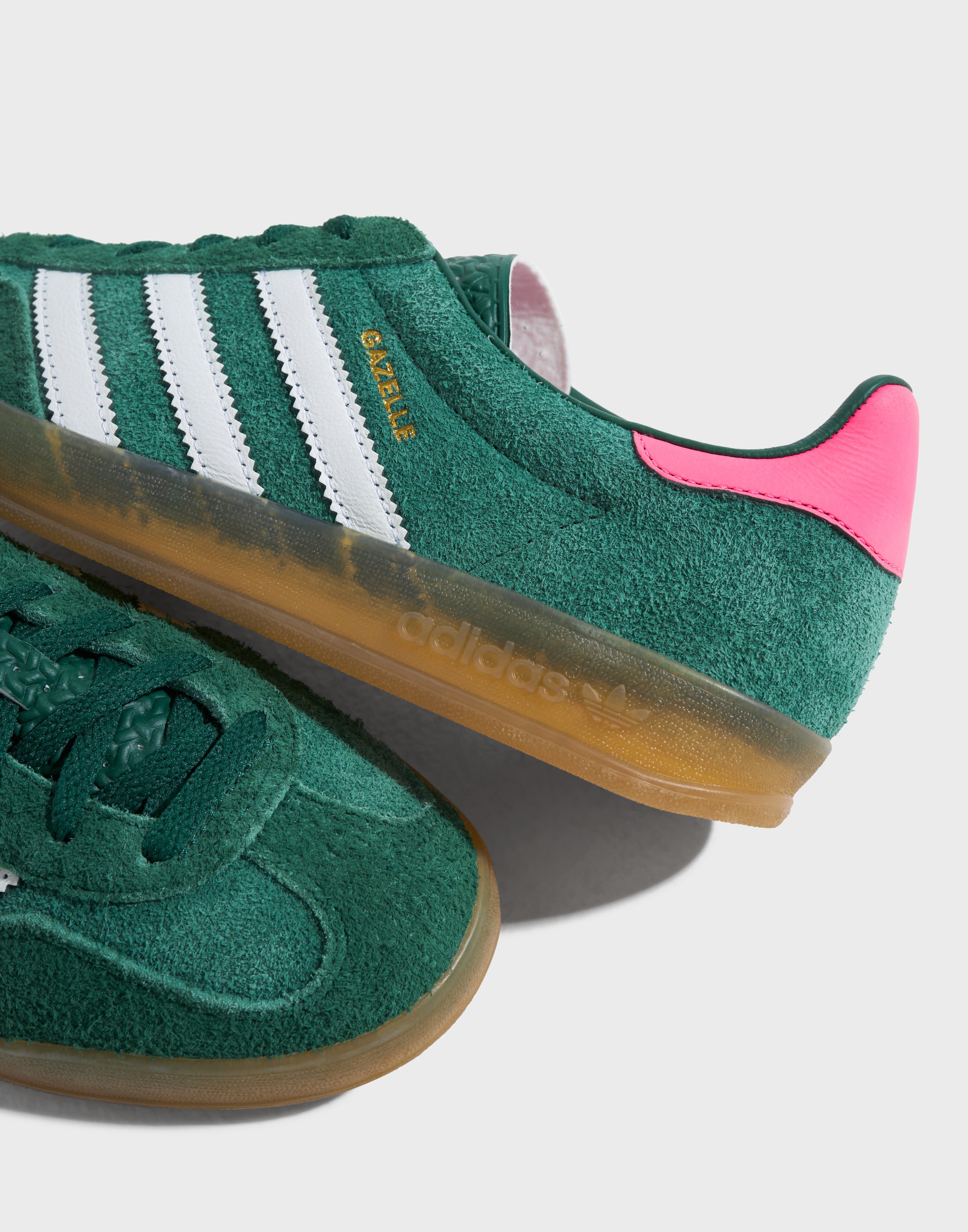 adidas gazelle silver green womens Adidas Gazelle Indoor Collegiate Green main image 0