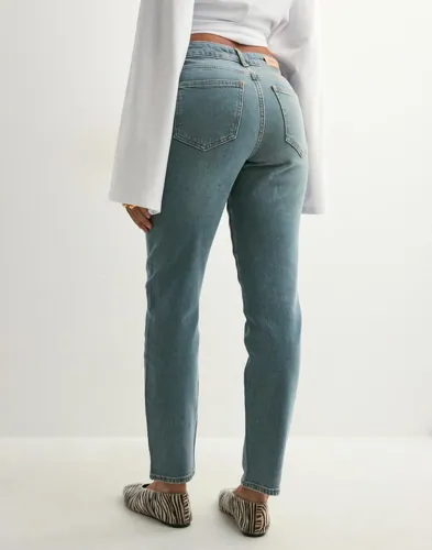 Only - Blå - Onlemily Hw Stretch Ank Dnm CRO787