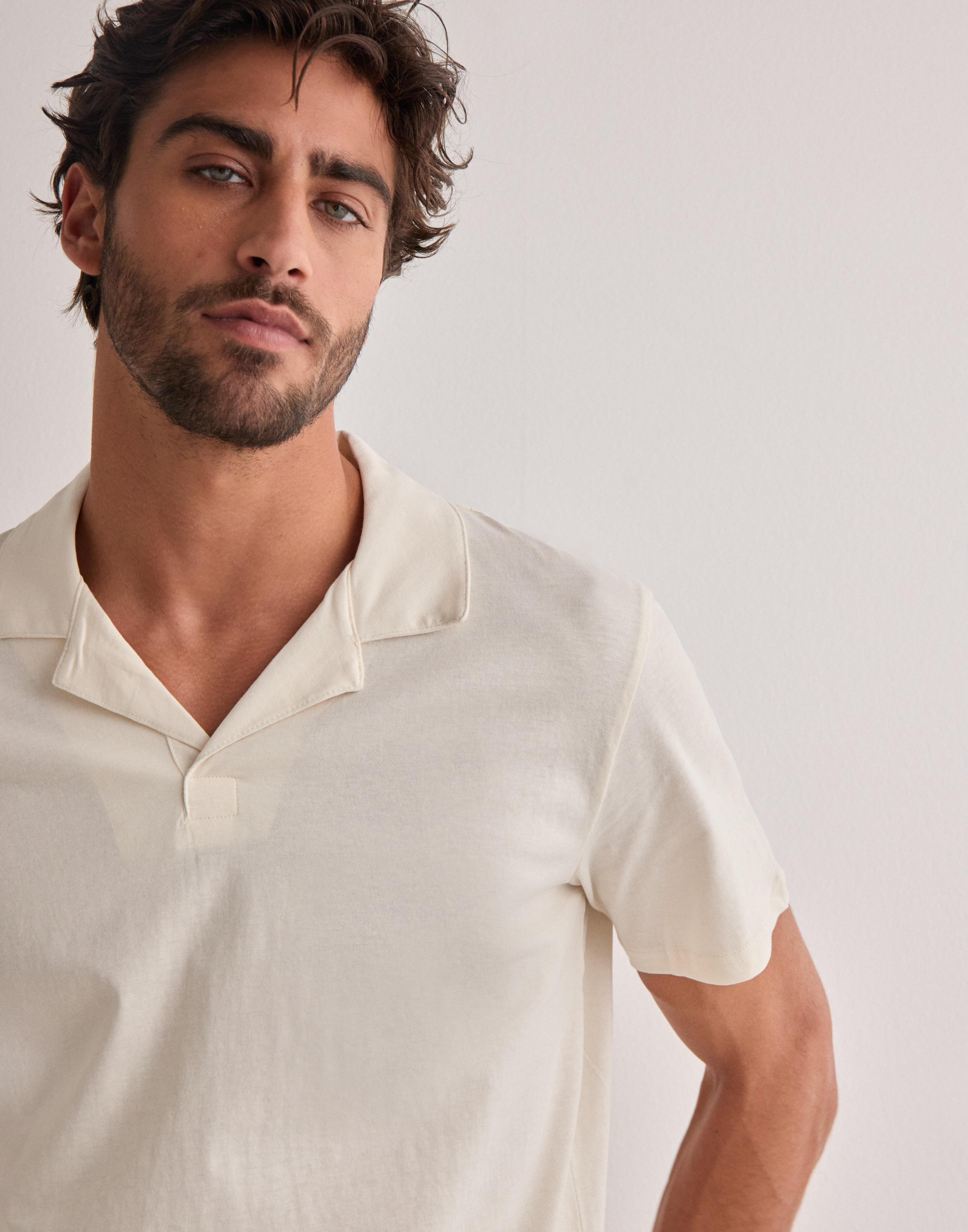 Only & Sons Onsabraham Reg Ss Resort Polo Cs Kortærmede poloer Hvid