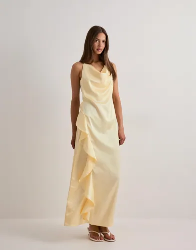 Vero Moda - Gul - Vmmillie Sl Crossback Ankle Dress E