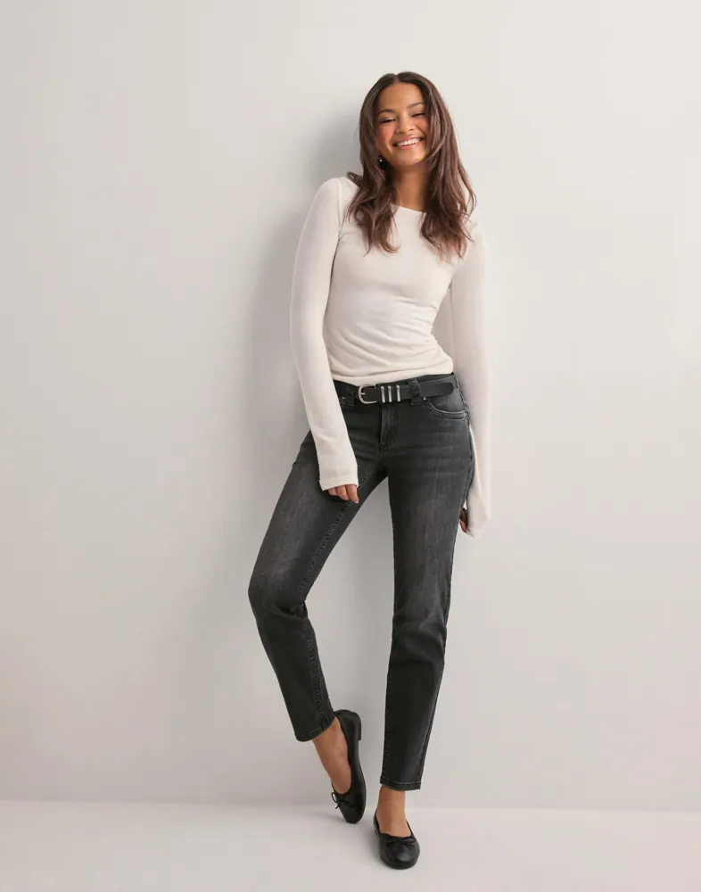 Nelly Low Waist Slim Jeans dam – bild 3
