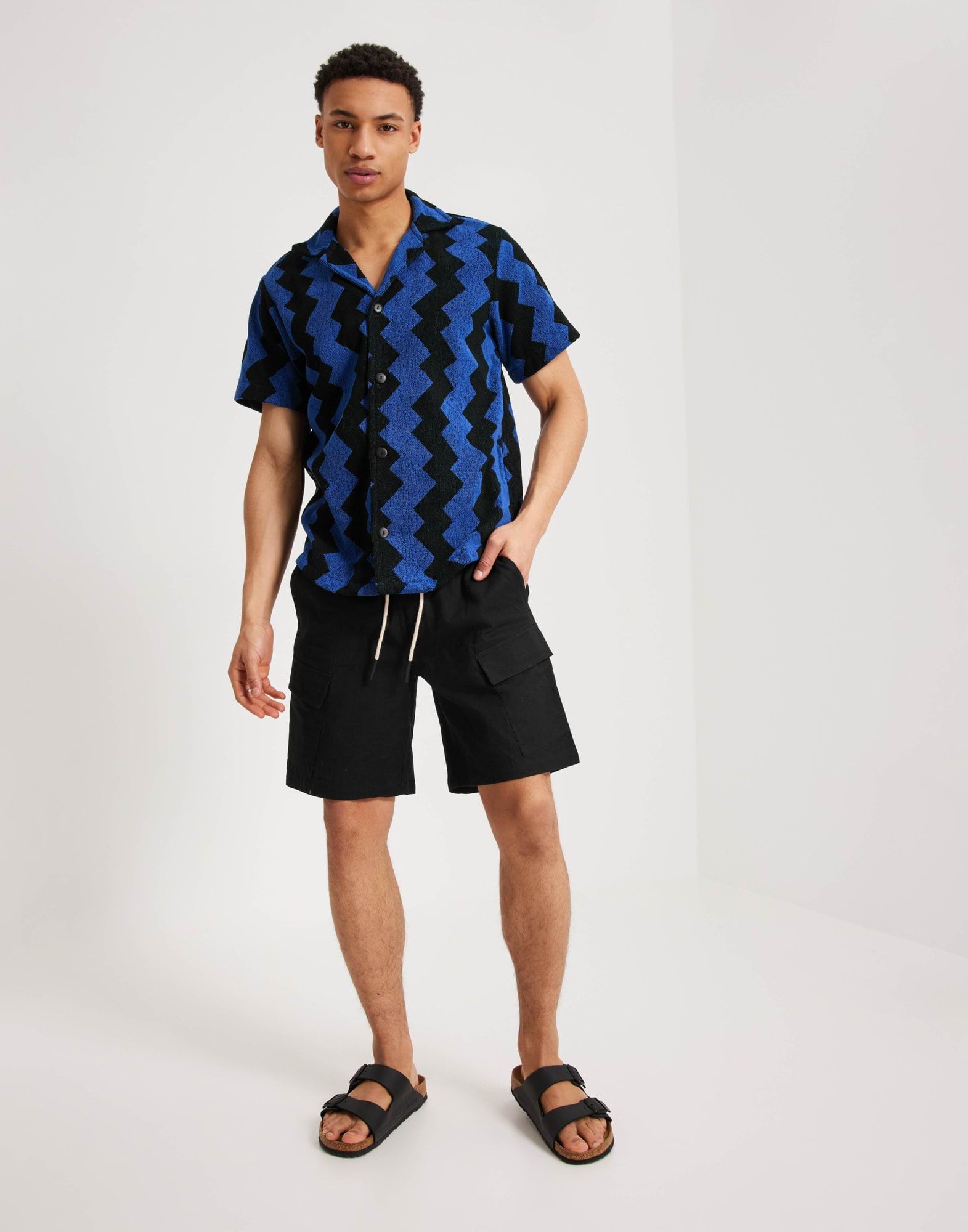 Cargo Linen Shorts