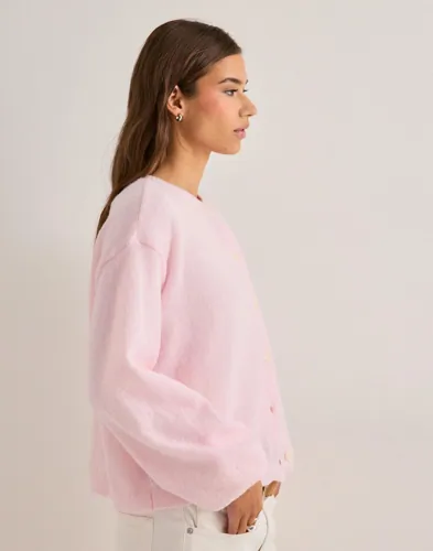 Pcida Ls O-Neck Knit Cardigan Noos 3