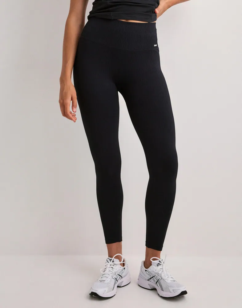 Aimn Women's Ribbed Seamless Tights – bild 4