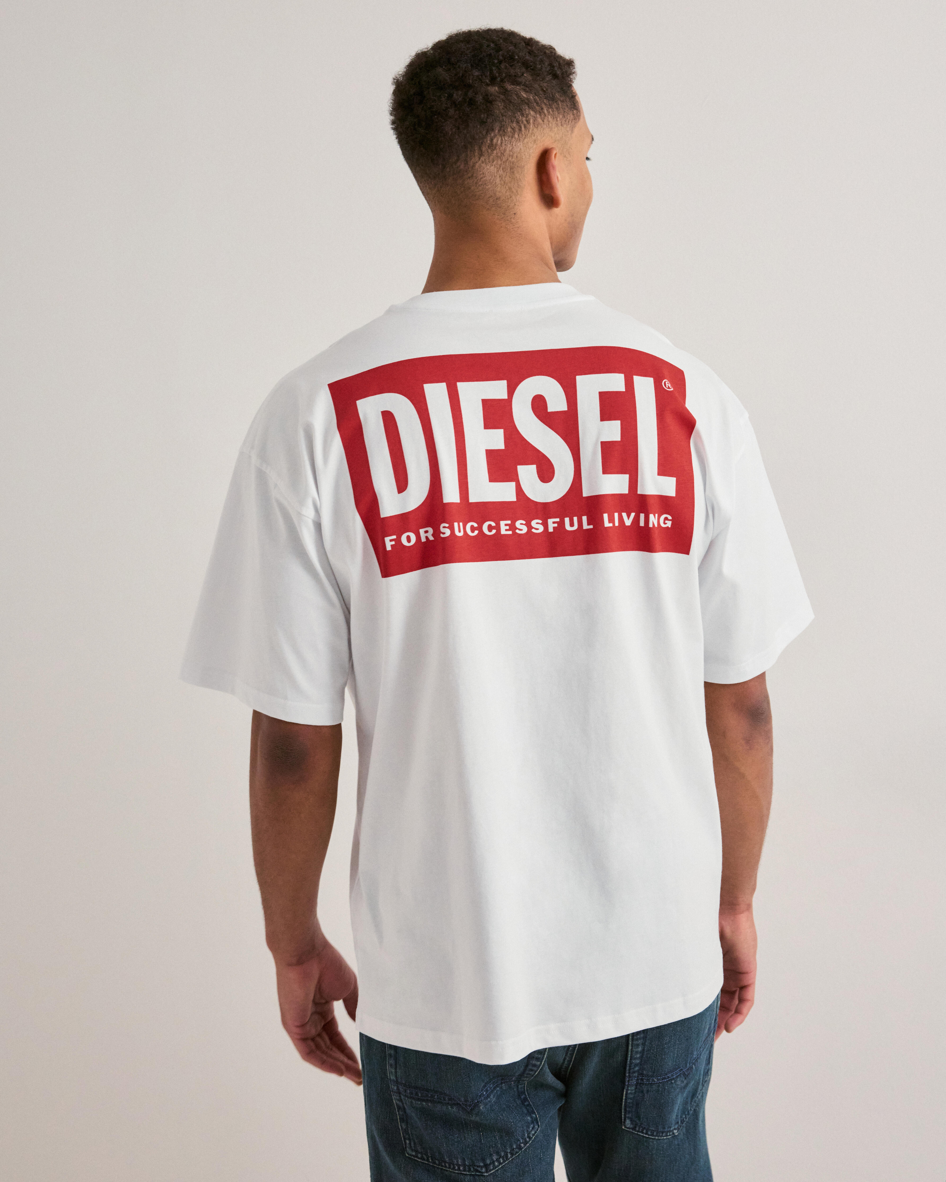 Buy Diesel T-BOXT-LS-BISK T-SHIRT - Bright White | NLYMAN
