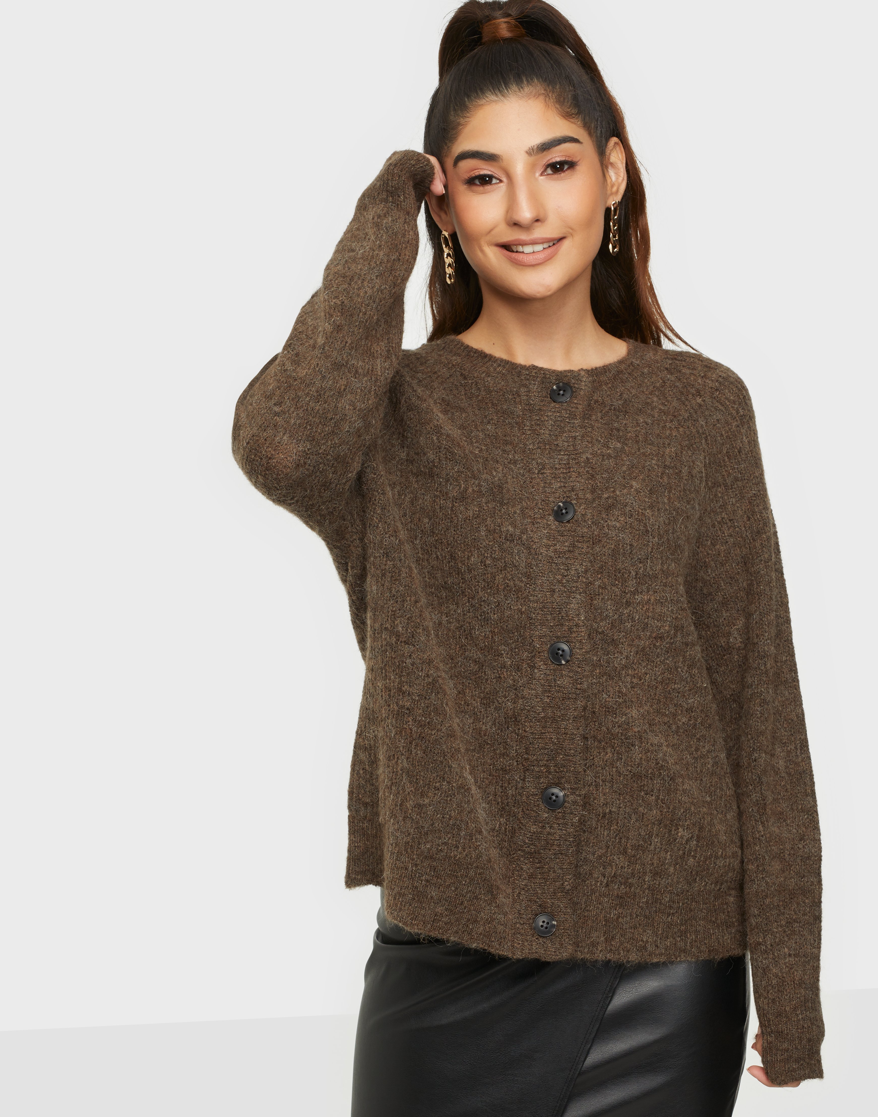 Buy Selected Femme SLFLULU LS KNIT SHORT CARDIGAN B NO - Dachshund ...