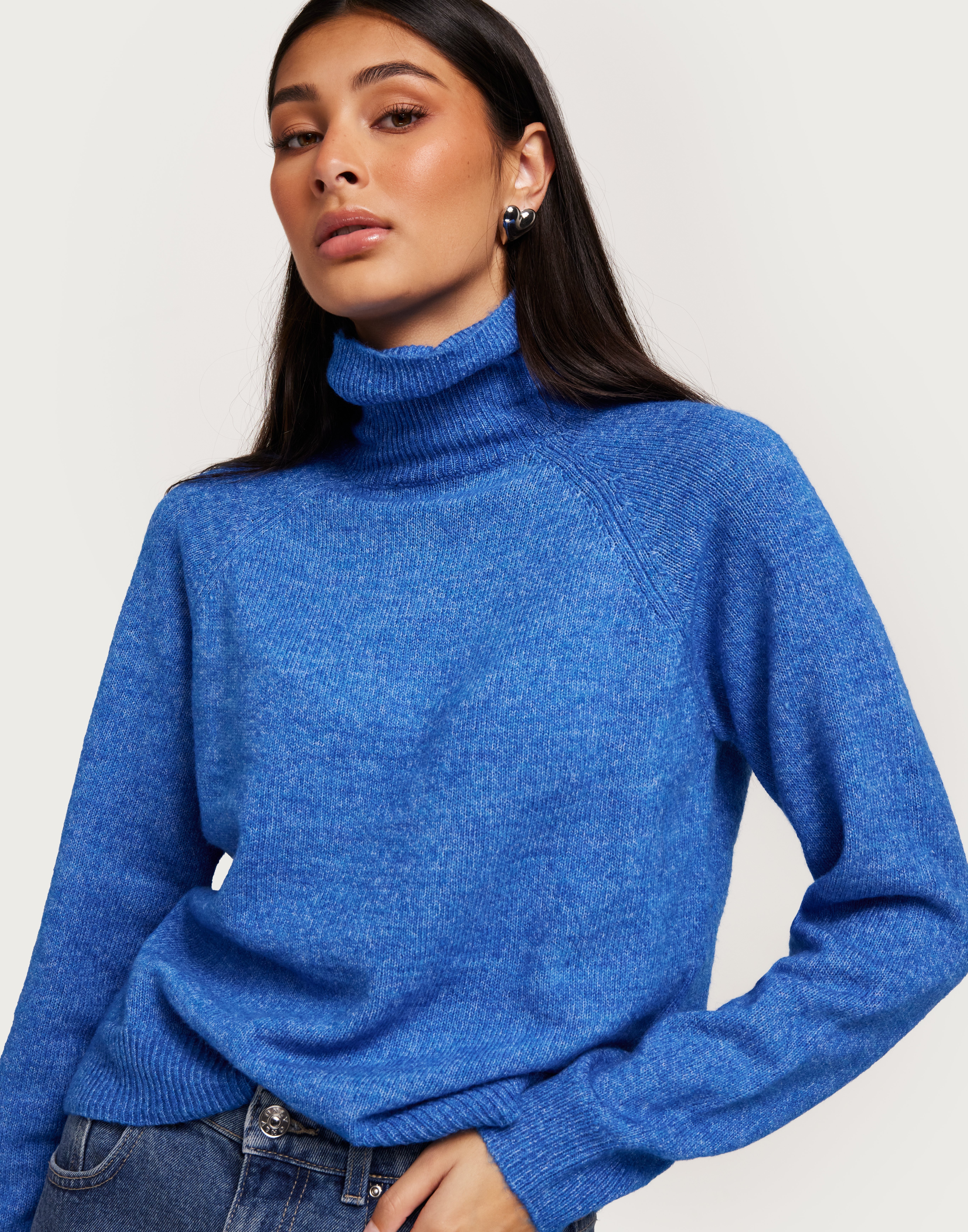 Pieces Pcjuliana Maglione Donna In Maglia Con Scollo Rotondo - Maniche Lunghe Raglan, Vestibilità Regolare, Colore Noos BC