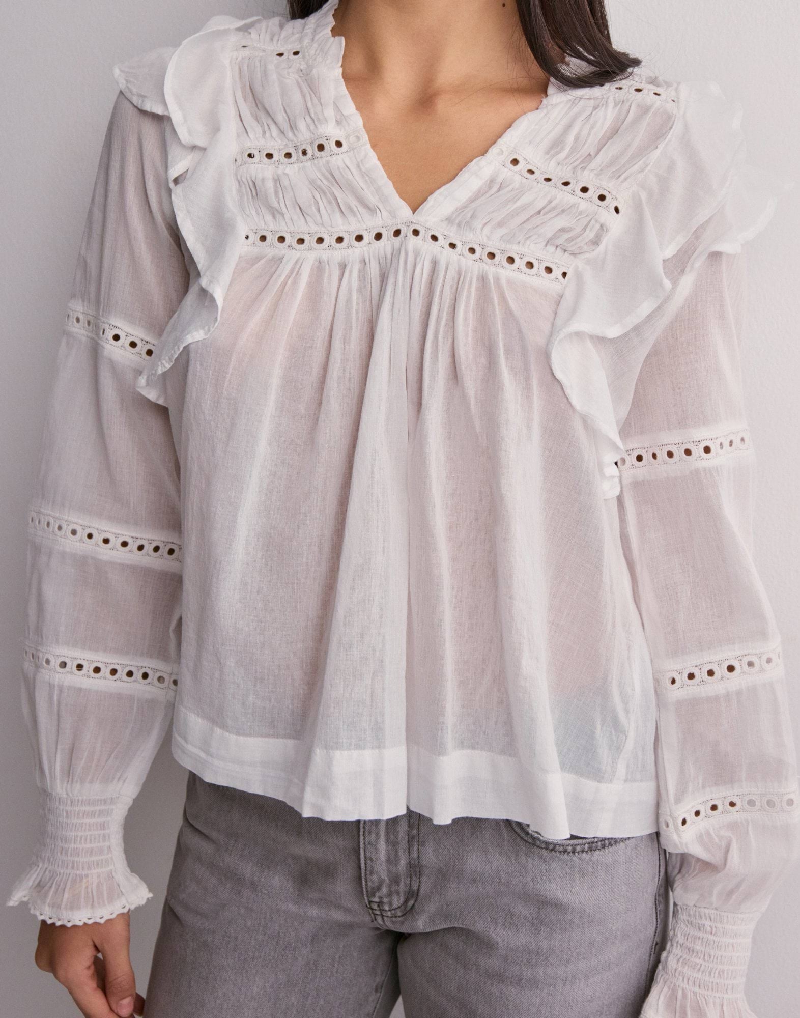Neo Noir - Siama S Voile Blouse 164703 - 141 - Navy main image 0