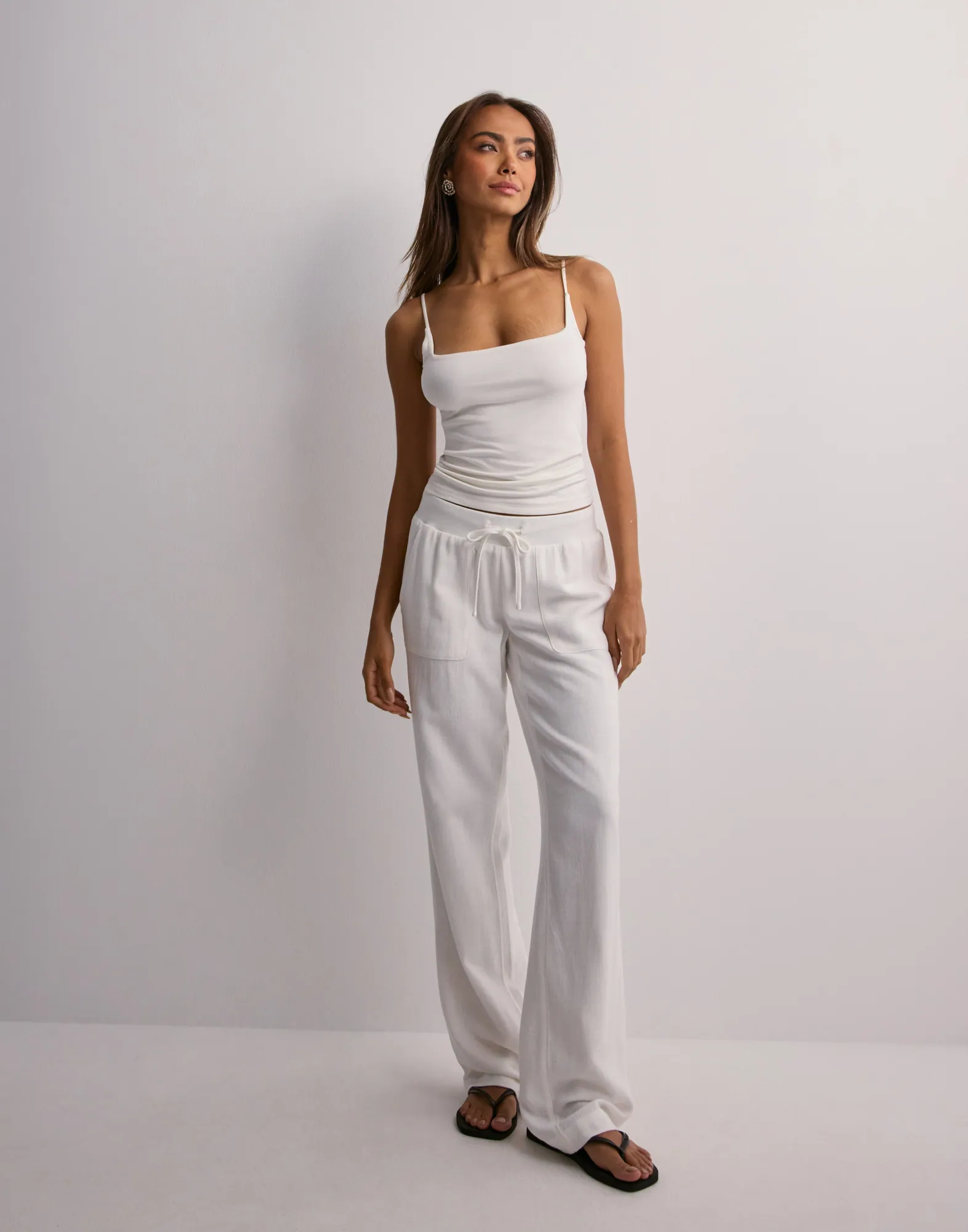 ZE2401P Niels Linen Pant -Geai