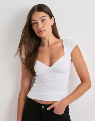 Sweetheart Cap Sleeve Top