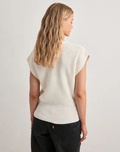 Nelly Chunky knit top stickade tröjor dam – bild 3