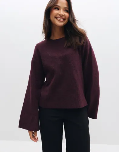 Nelly Perfect Knit Sweater stickade tröjor dam – bild 3