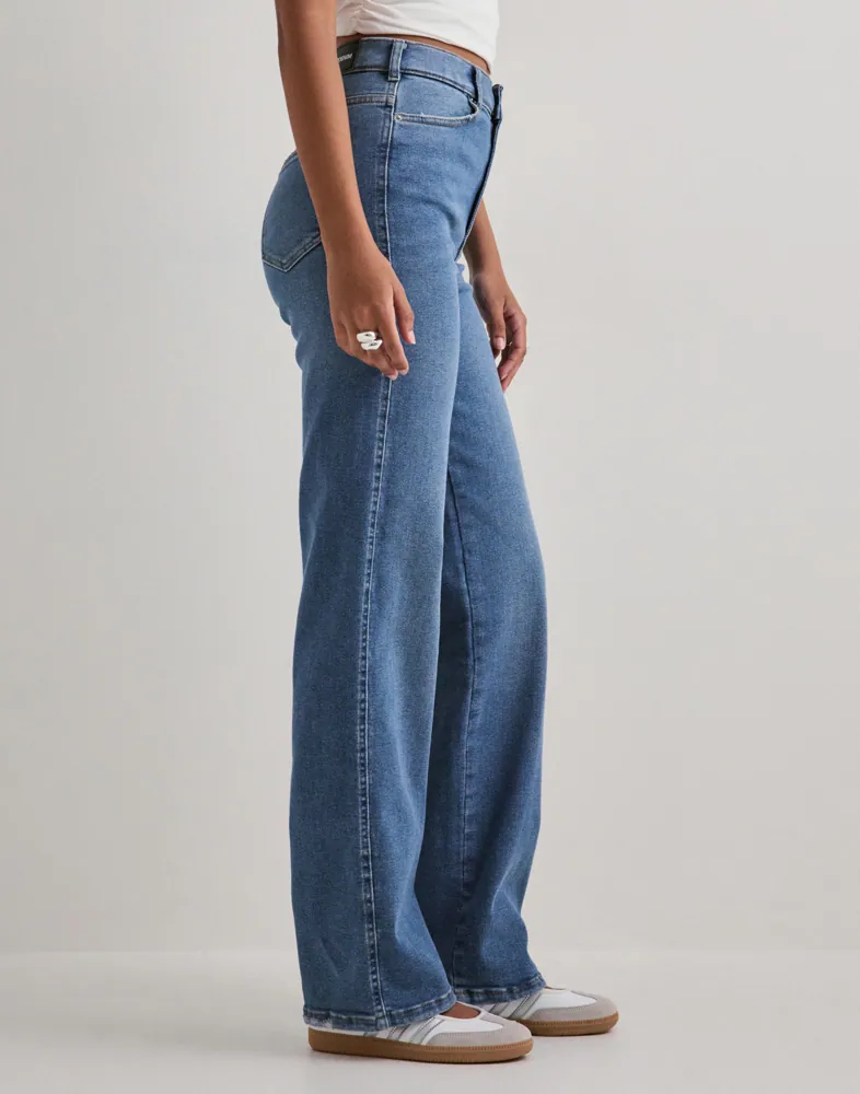 Dr. Denim Moxy Straight jeans dam – bild 4