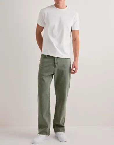Que Sera Sera Luke Loose denim Loose fit jeans Grön