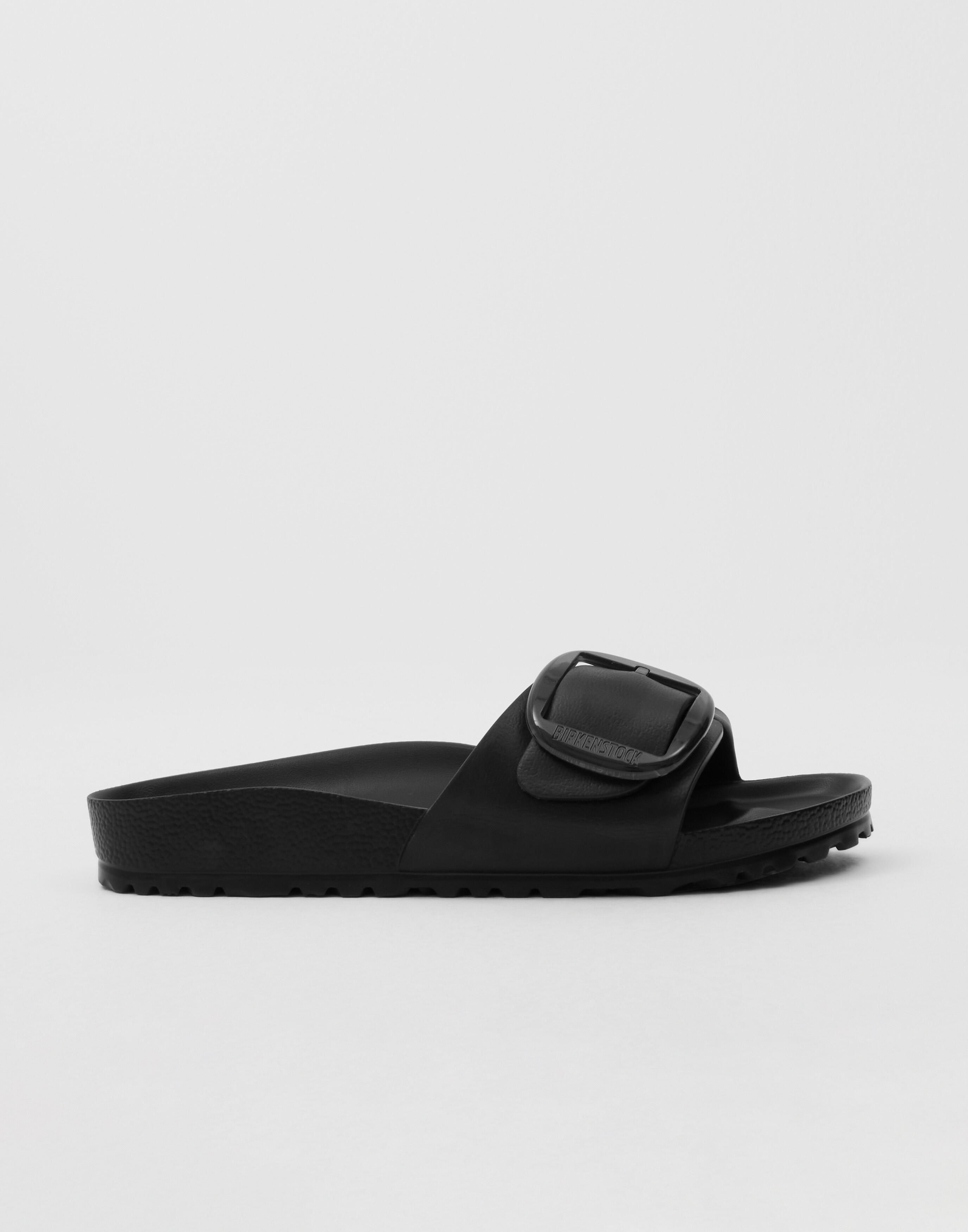 Buy Birkenstock Madrid Big Buckle - Black | Nelly.com