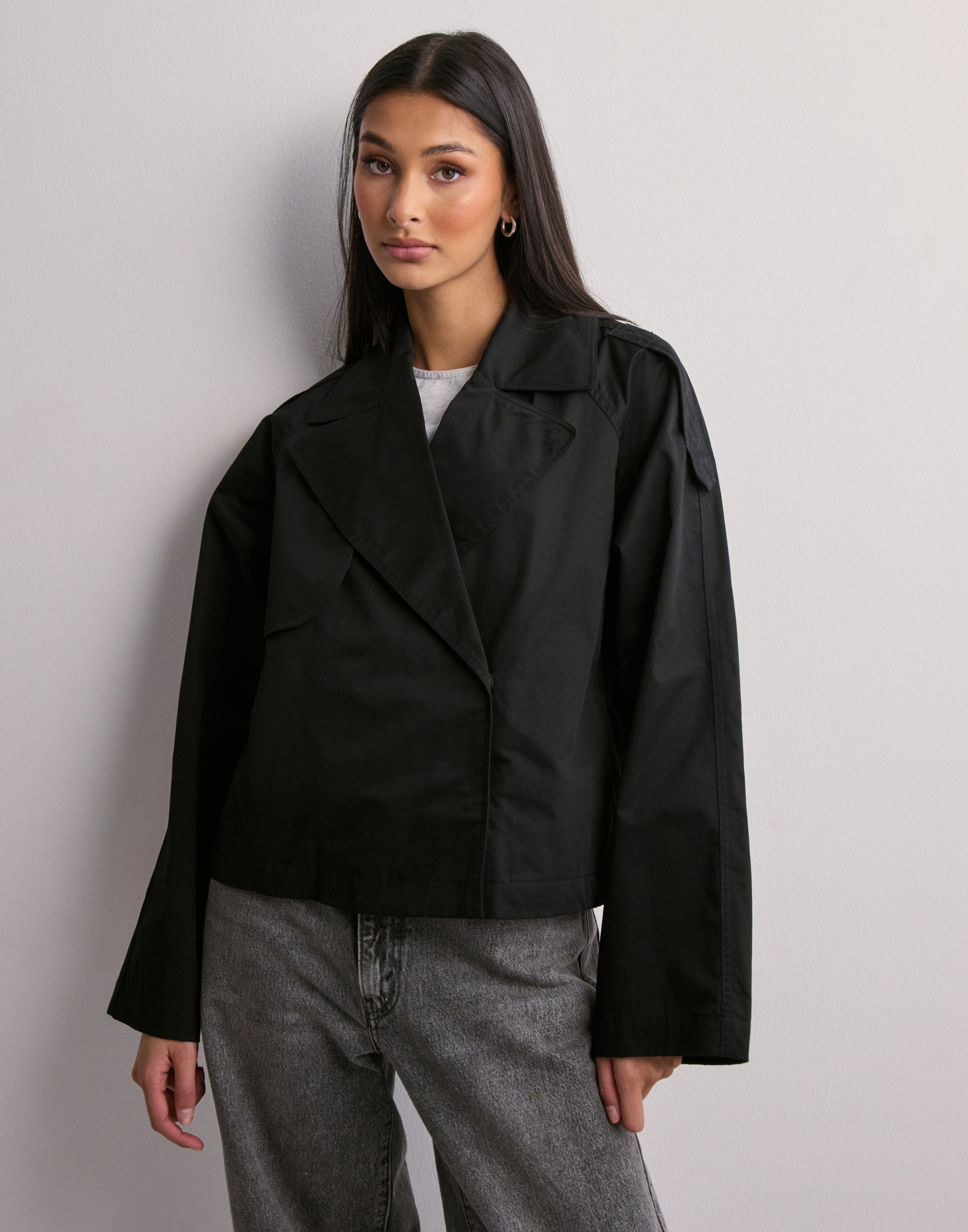 ジャケット・アウター gypsohila GPB-606 Short Trench Coat gypsohila GPB-606 Short Trench Coat