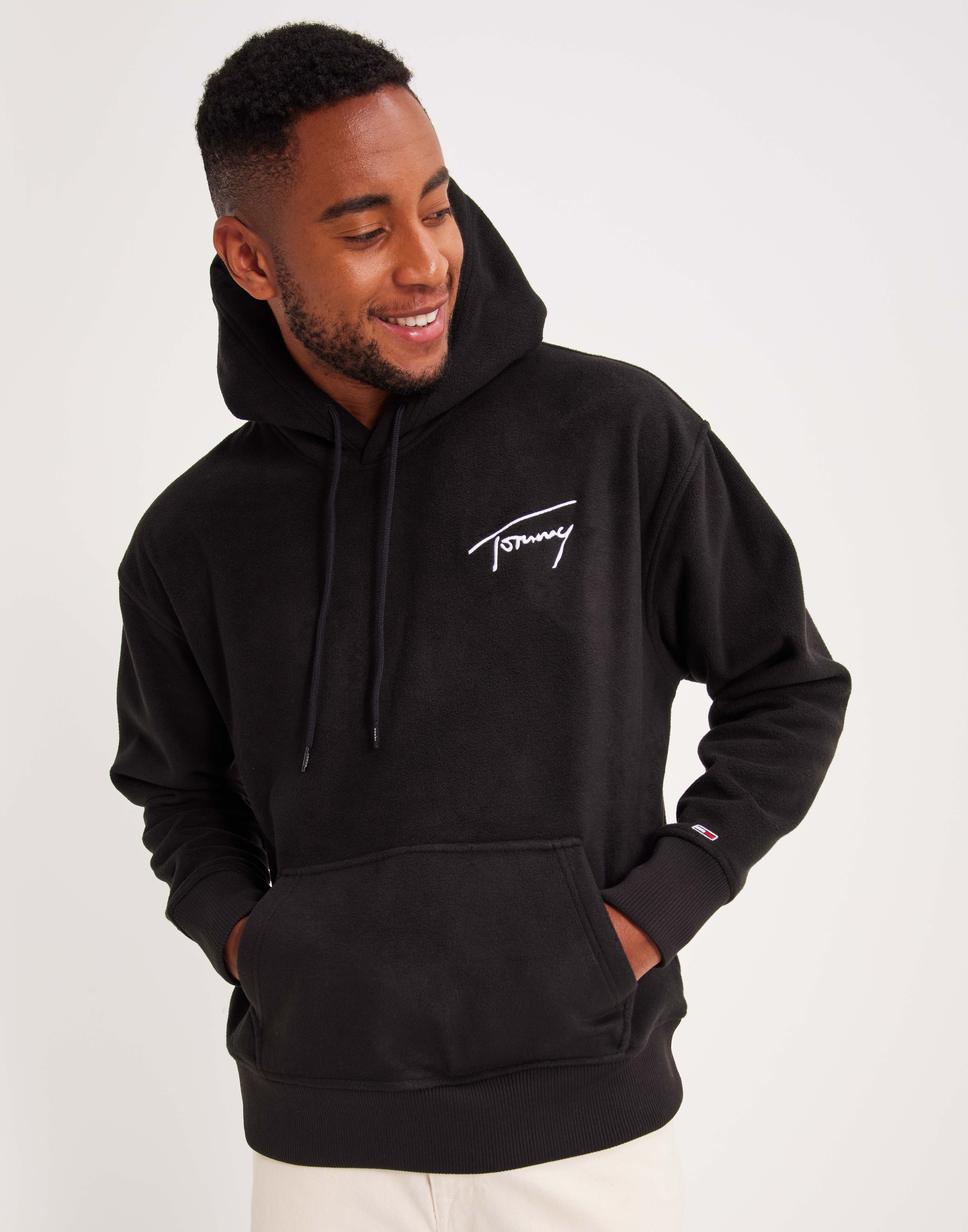 Tommy jeans signature hoodie sale