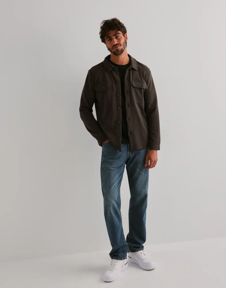 ONLY & SONS Onsnewkodyl Overshirt Sweat Noos, major brown, L
