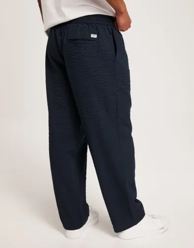 JACK & JONES Jpstbill Aydan Seersucker Jjjogger Slacks casual byxor herr – bild 3