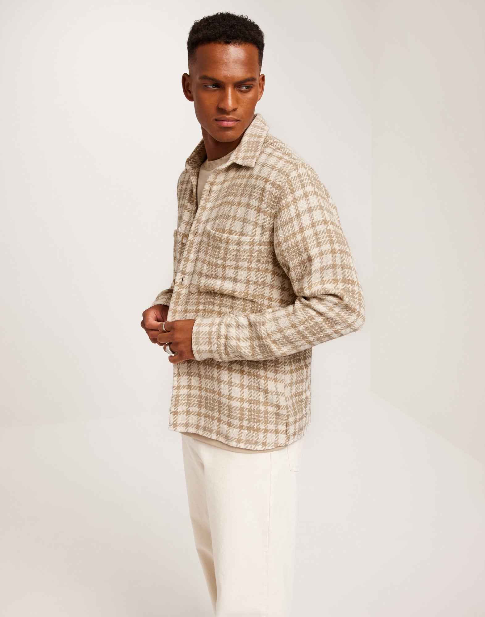 Micah checked overshirt