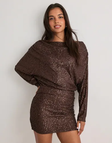 Slouchy Sequin Dress