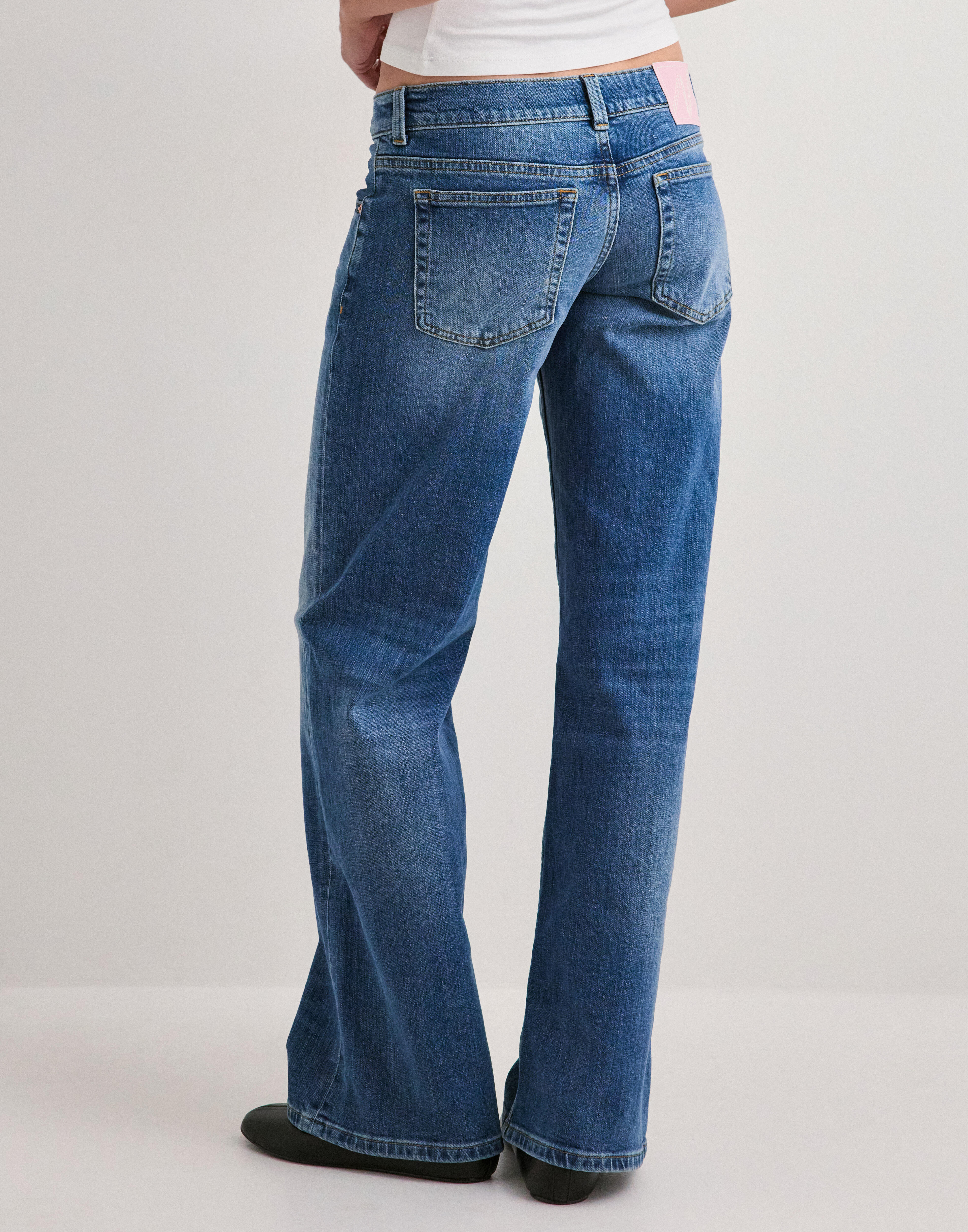 Ultra Low Waist Loose Jeans