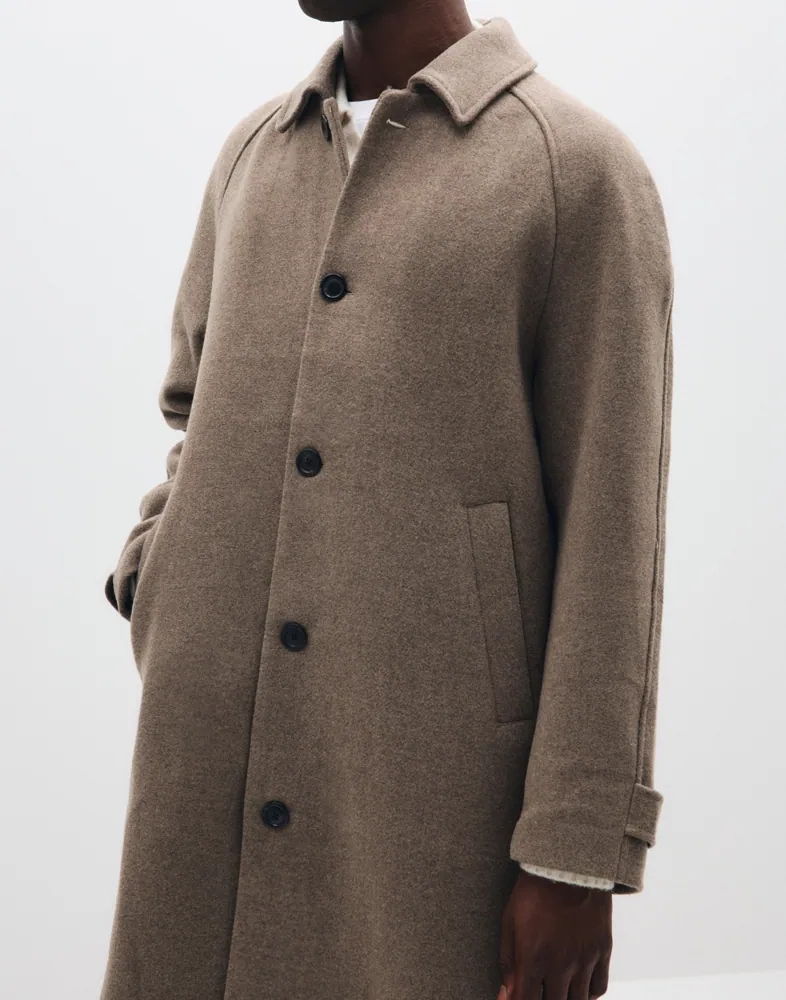 LES DEUX Solid Wool Coat Rockar herr – bild 3