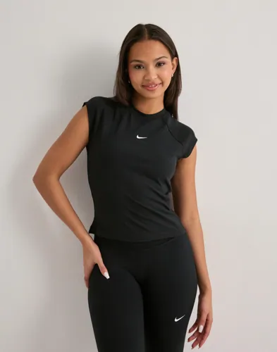 Nike - Sort - W Nsw Chill Knit Rib Ss Top