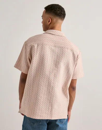 JACK & JONES Jormontauk Crochet Shirt Ss SA26 Ln Mönstrade skjortor herr – bild 2