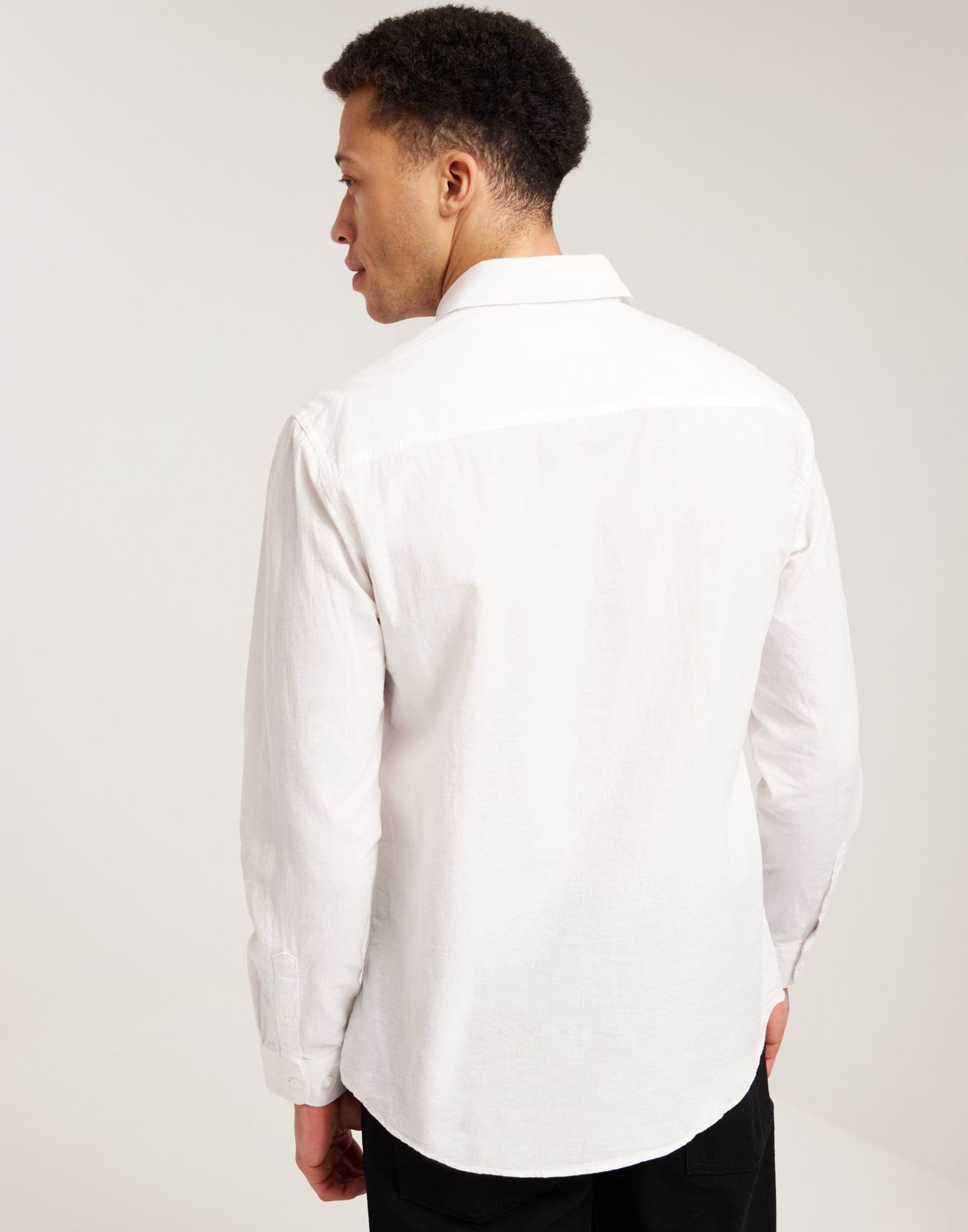 SLHREGNEW-LINEN SHIRT LS CLASSIC