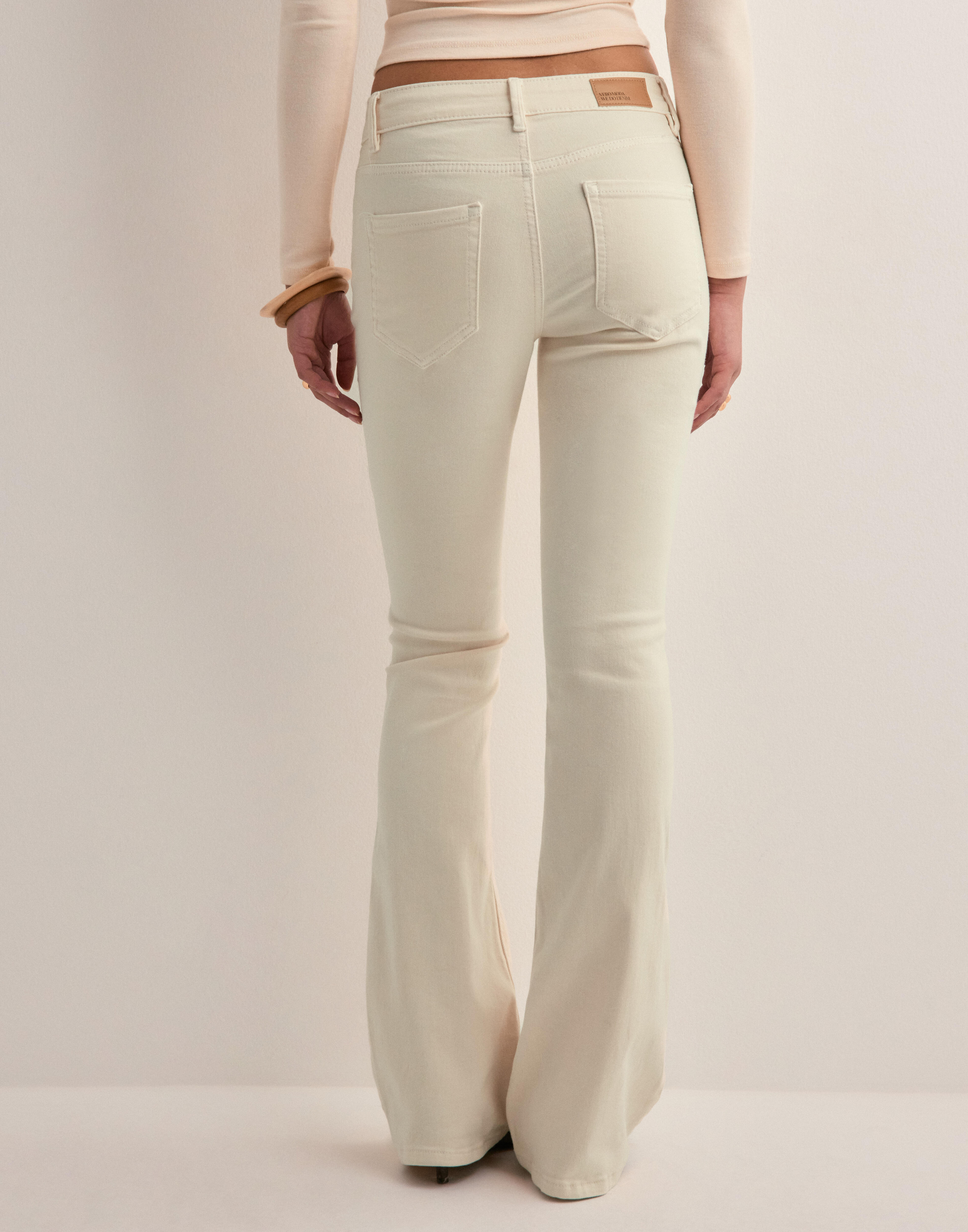 High Rise Veromoda Bootcut Jeans Vero Moda Dark Blue Cotton