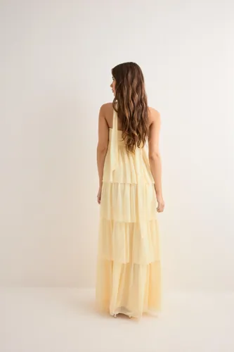 Nelly Dreamy Frill Dress maxiklänningar dam – bild 3
