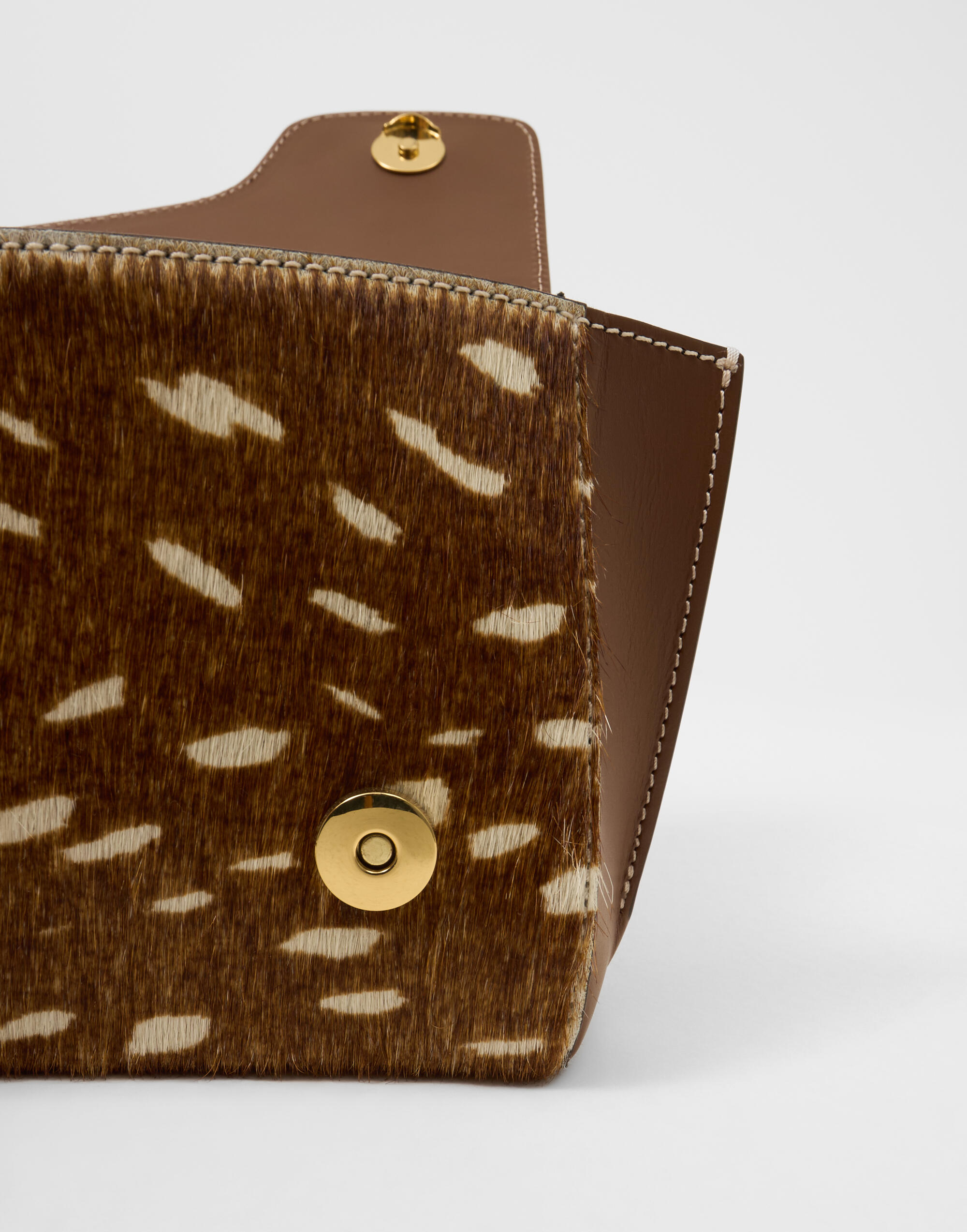 Buy ATP ATELIER Montalcino Cerbiatto Pony/VACC - Cannella | Nelly.com