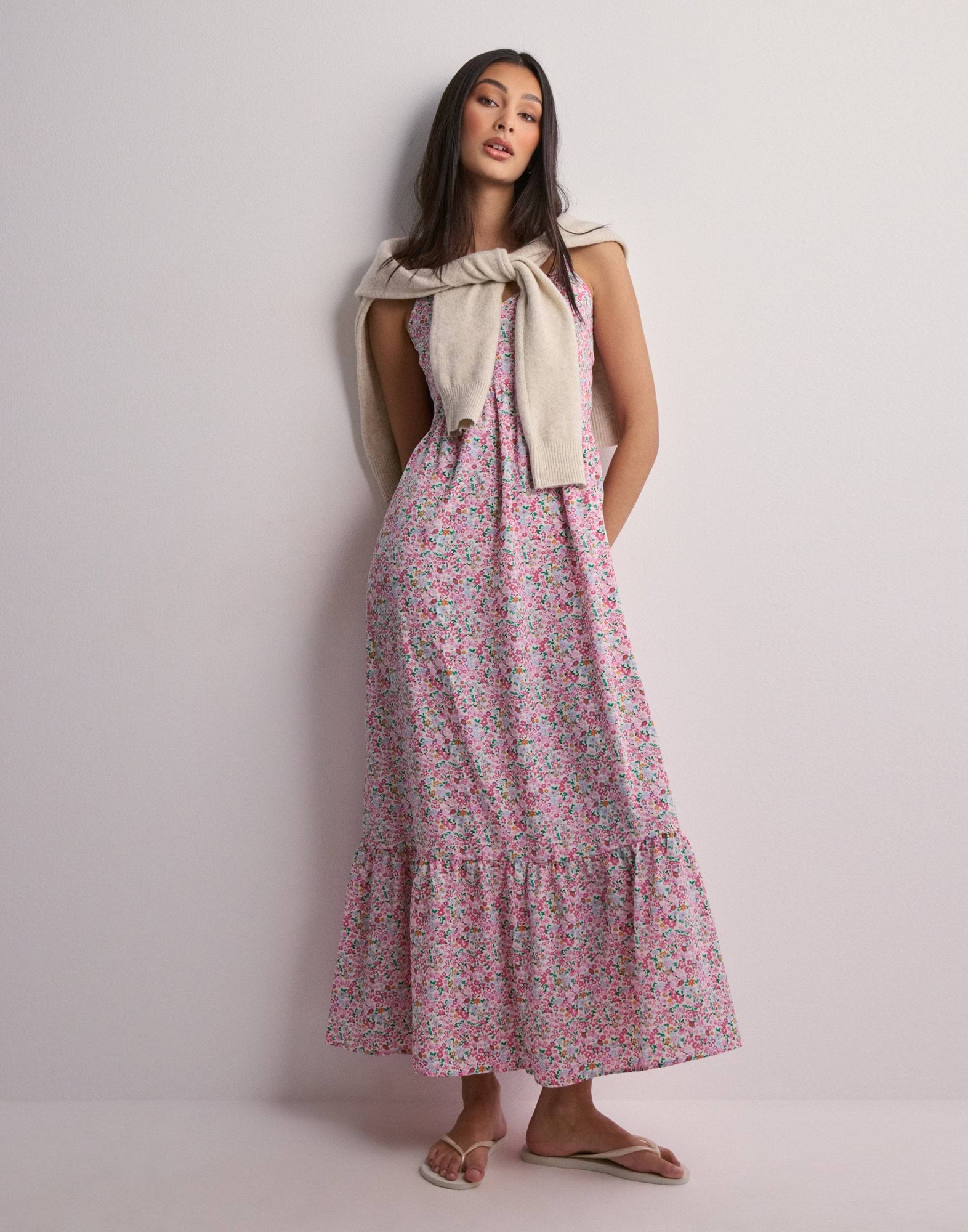 PCSADE STRAP LONG DRESS NOOS BC