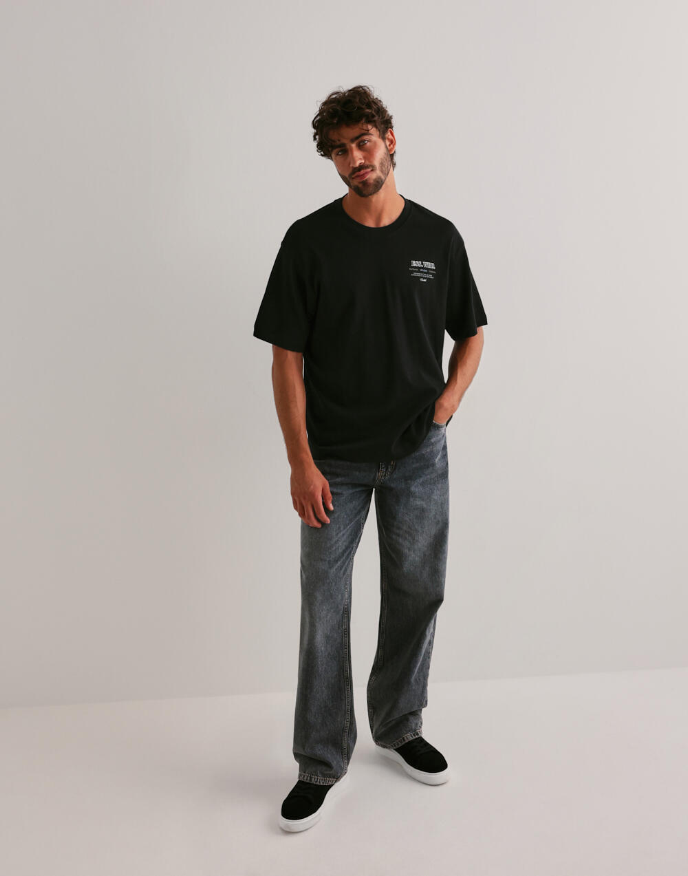FRAMeWORK ENDAVOUR UNIVERSITY オーバーTEE 紺 FRAMeWORK ENDAVOUR UNIVERSITY オーバーTEE 紺 トップス