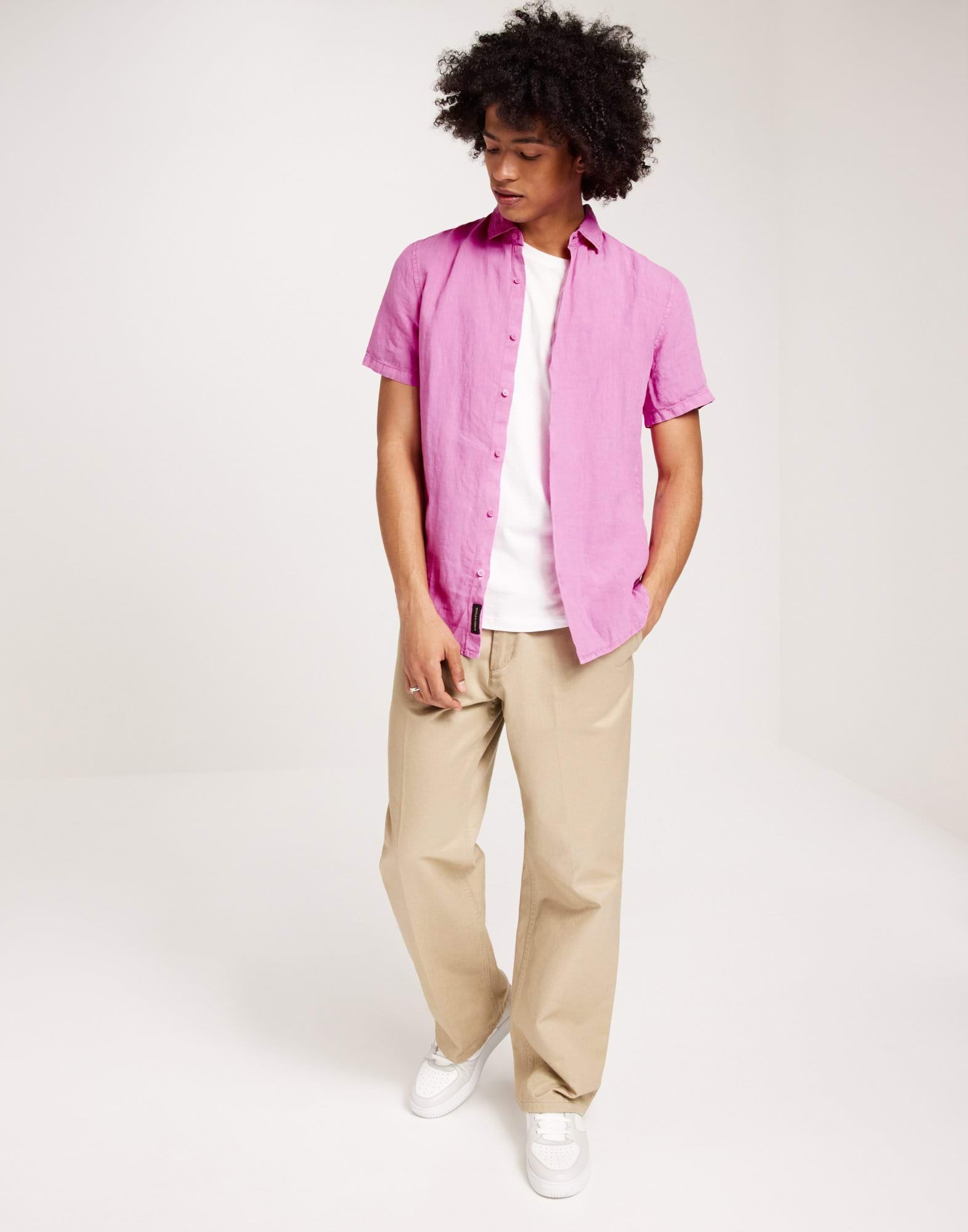 STUDIOS CASUAL LINEN S/S SHIRT