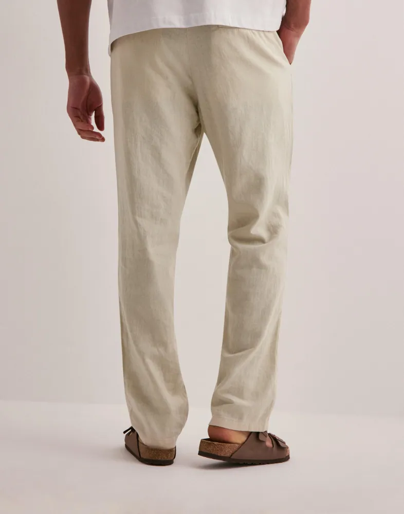 Solid SDAllan Liam Linen pants Linnebyxor herr – bild 2