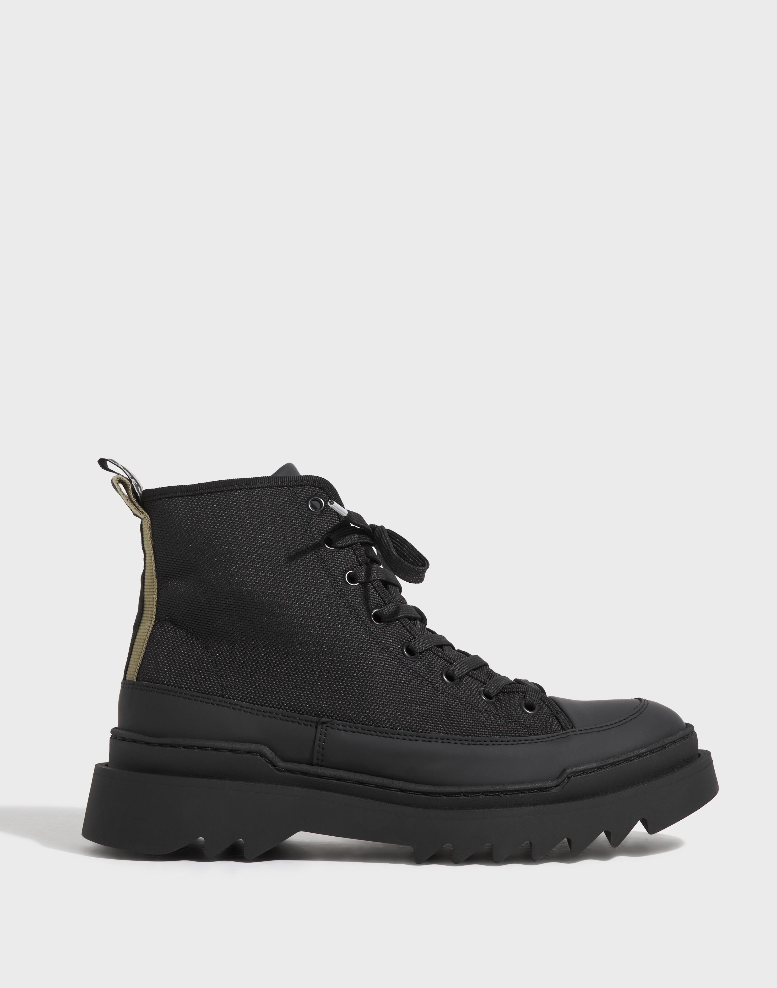 Sneaky Steve Kamiki High U Textile Støvler Sort