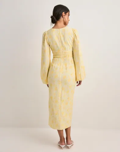 Nelly Smock Detail dress midiklänningar dam – bild 3