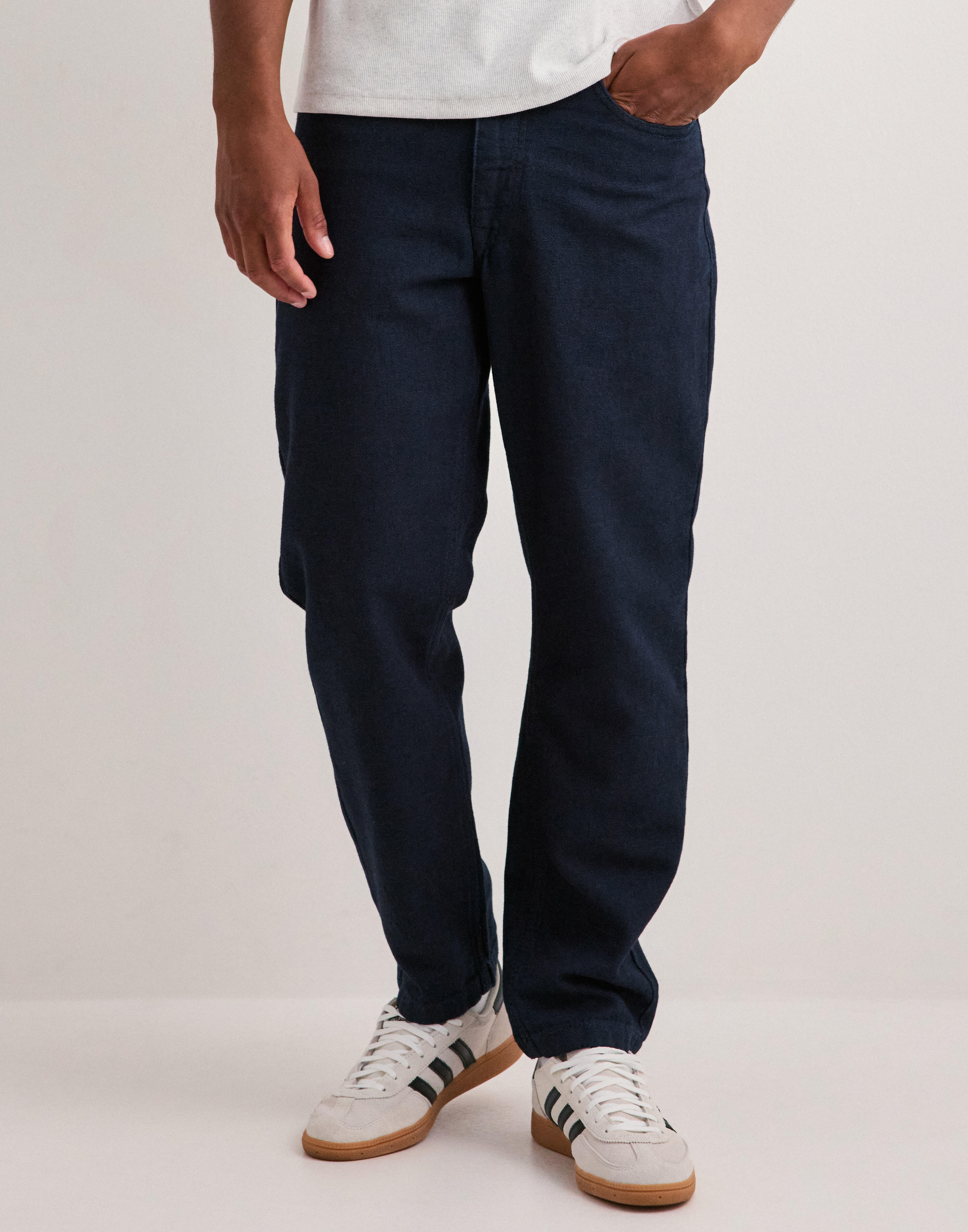 洋楽 Sha Slim Straight From Da Pen Buy Selected Men SLH196-STRAIGHT ROBERT STRING PANT - Dark