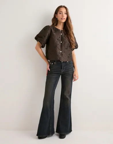 NEO NOIR Aisa Brocade Blouse blusar dam – bild 2