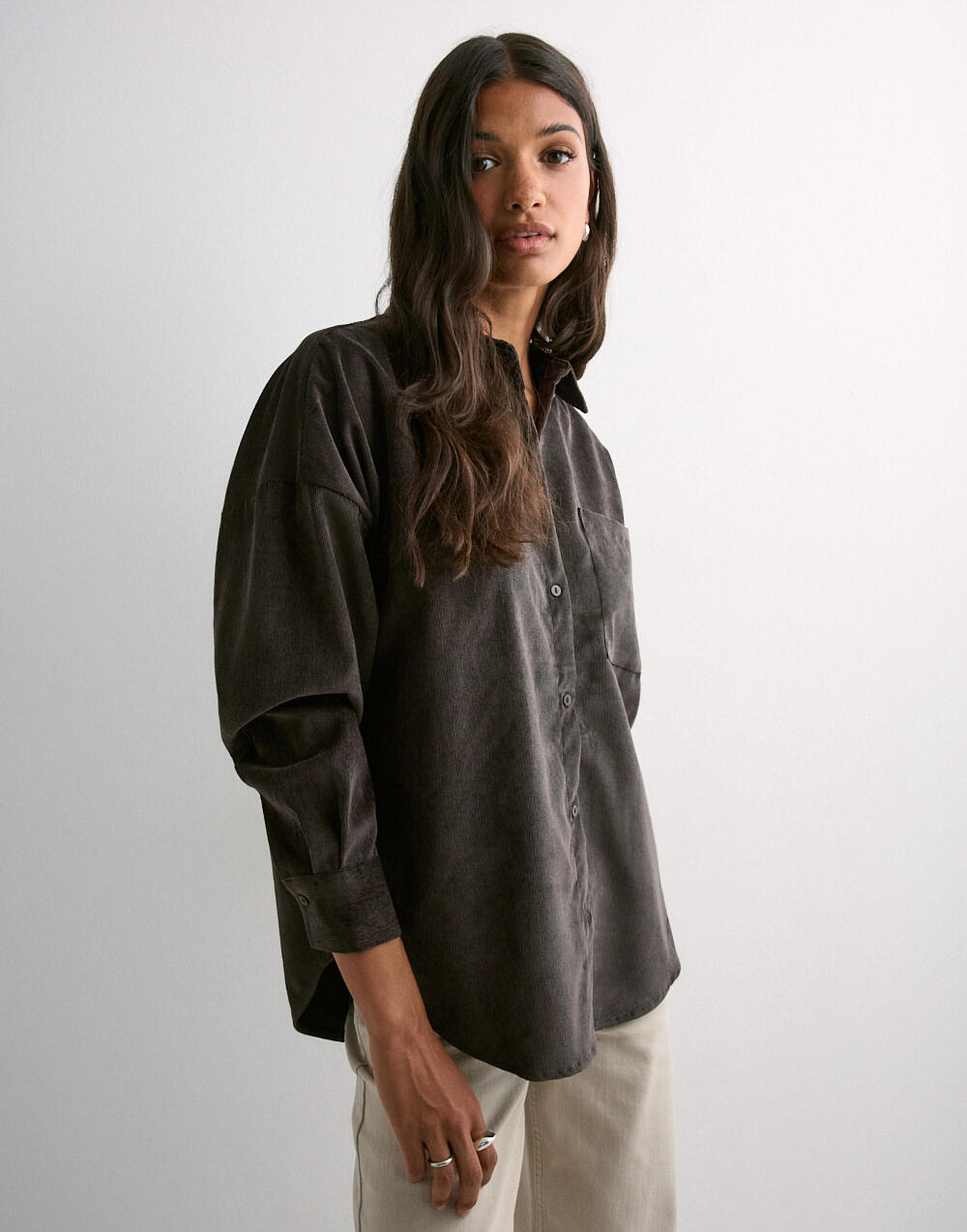 Vmpetra Ls Shirt Chocolate Torte Aop Tally Rose