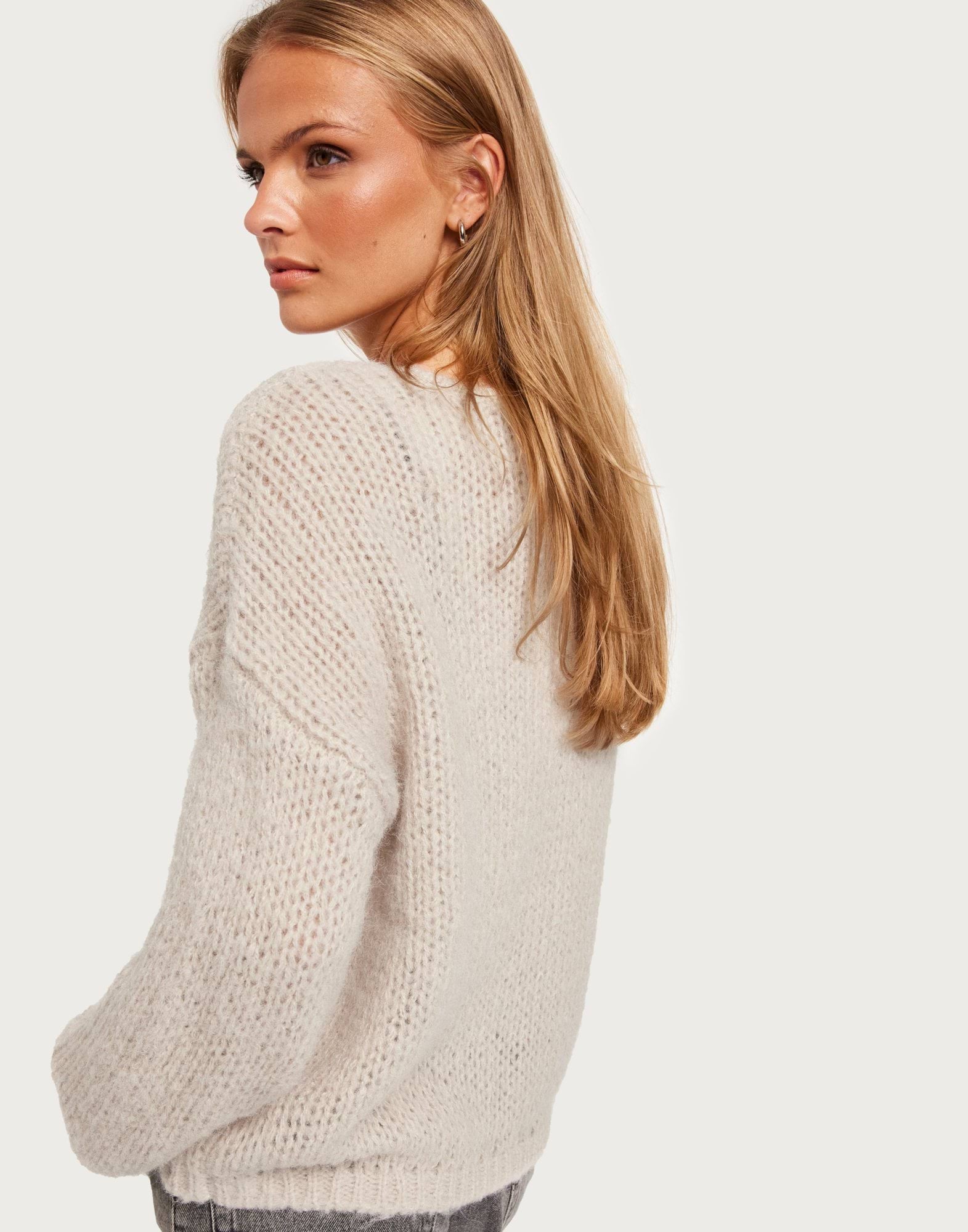 Nordic Life Ls O Neck Knit Carmine Rose main image 1